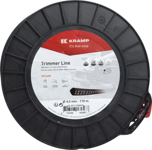 Nylsaw Trimmersnøre 4,0 mm x 110 m