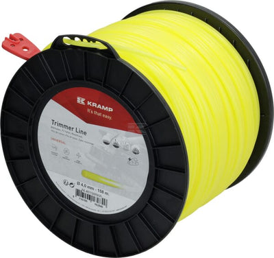 Trimmersnøre Rund Gul 4,0 mm x 158 m