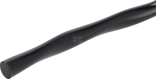 Endura Trimmersnøre Ø4,0x75m, Oval twist, sort