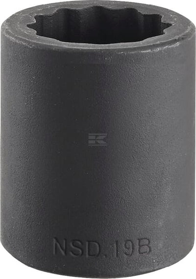 Facom 1/2" Slagtop 19mm, 12-kant