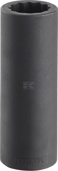 Facom 1/2" 12-kant lang slagtop 19 mm