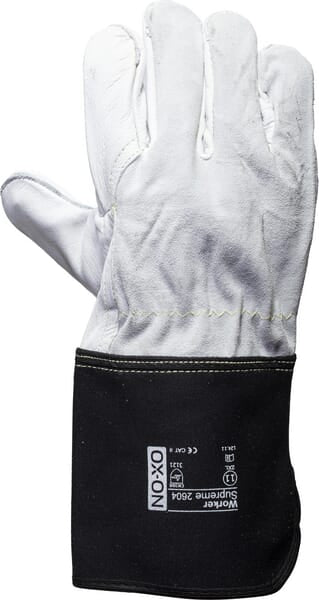 OX-ON Worker Supreme 2604 arbejdshandske i oksehud, str. 11