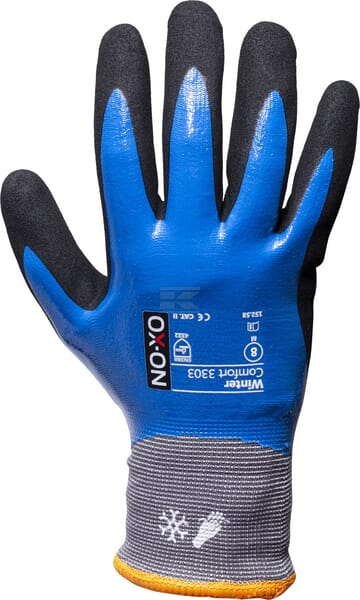 OX-ON Winter Comfort 3303 Vinterhandske Nitril Str. 8