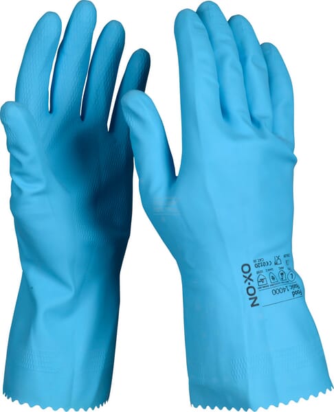 OX-ON Food Basic 14000 Latexhandsker, Str. 10-10 1/2