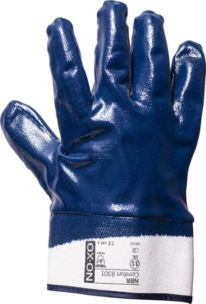 OX-ON NBR Comfort 8301 Handske, heldyppet NBR-nitril, str. 11