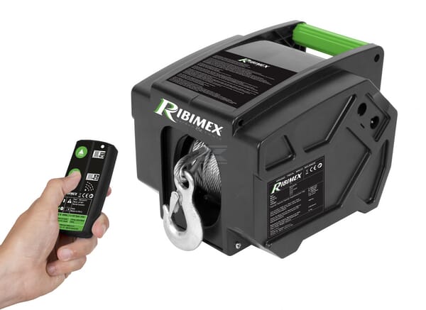 Thor Winch Bilspil med fjernbetjening 12V - 900/1800kg