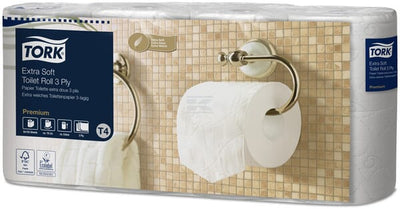Tork Toiletpapir Hvidt, 7x8 Ruller med 155 Ark
