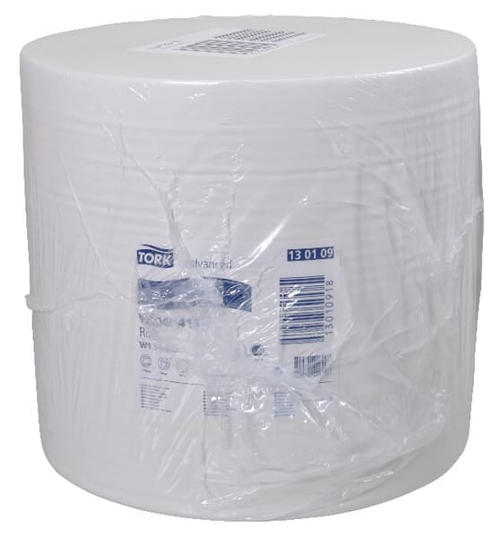 Tork Aftørringspapir, Hvid Rulle, 34 cm x 1180 m, 1-lags