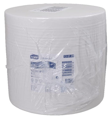 Tork Aftørringspapir, Hvid Rulle, 34 cm x 1180 m, 1-lags