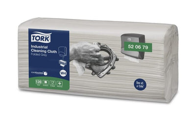 Tork Industrirenseklud Grå W4 (120 ark)