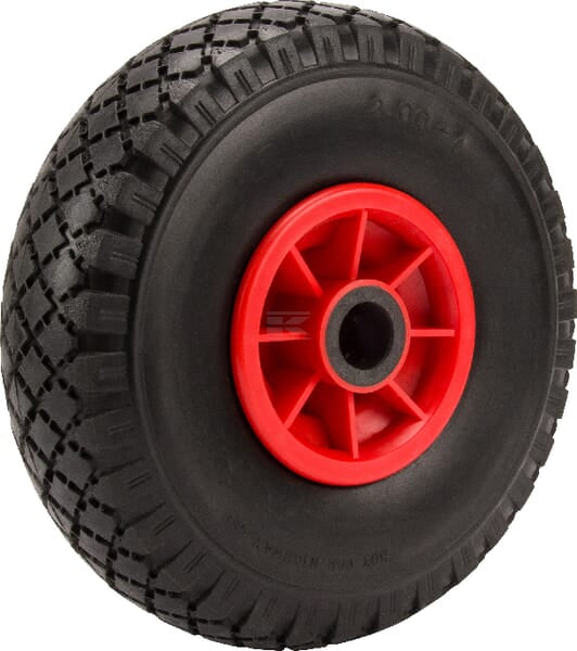 Tente Hjul 260 mm med fast plade