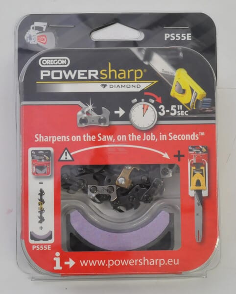 Oregon Savkæde Powersharp 3/8" 1,3 mm 55 DL halvmejsel