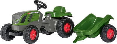 Rolly Toys Pedaltraktor Fendt Vario 516 med anhænger