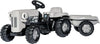 Rolly Toys Pedaltraktor Little Grey Fergie med anhænger