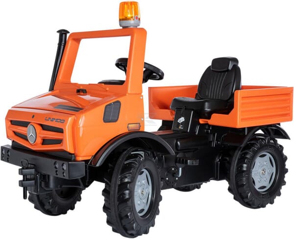 Rolly Toys Unimog orange servicekøretøj til børn