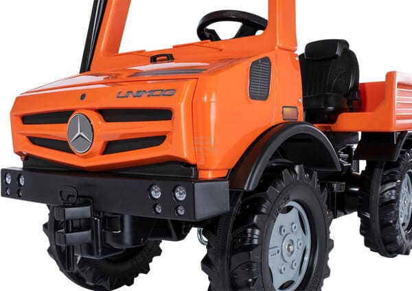 Rolly Toys Unimog orange servicekøretøj til børn
