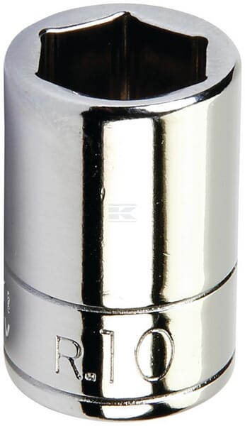 Facom 1/4" Topnøgle, 10 mm, 6-kant