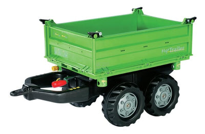 Rolly Toys Deutz Fahr RollyMega Trailer, grøn/sølv