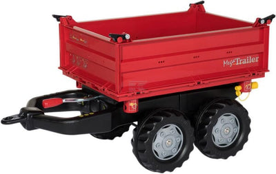 Rolly Toys Rød Mega-trailer til pedaltraktor