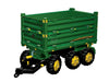 Rolly Toys John Deere Multi-Trailer, 3 aksler til pedaltraktor