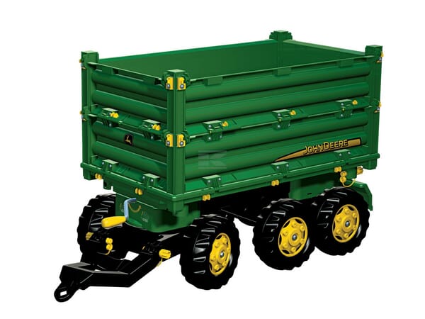 Rolly Toys John Deere Multi-Trailer, 3 aksler til pedaltraktor