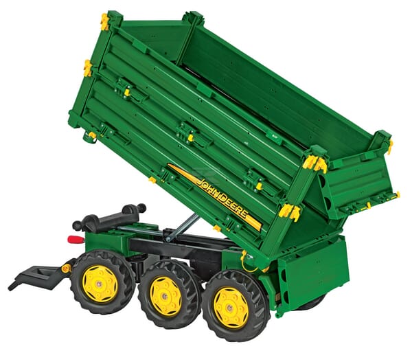 Rolly Toys John Deere Multi-Trailer, 3 aksler til pedaltraktor