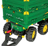 Rolly Toys John Deere Multi-Trailer, 3 aksler til pedaltraktor