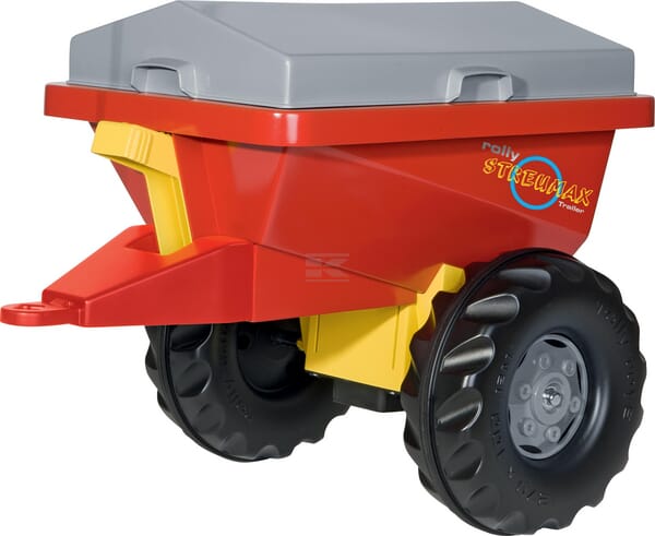 Rolly Toys Legetøjs trailer salt/sandstrøer, rød