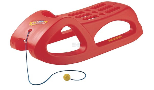 Rolly Toys Snow Cruiser Rød - Børneslæde