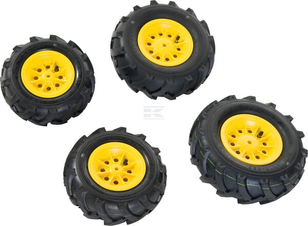 Rolly Toys Pedaltraktor luftgummihjul sæt til John Deere 6210R