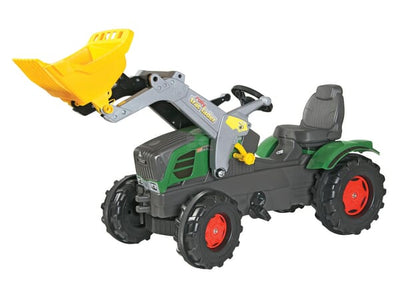 Rolly Toys Pedaltraktor Fendt 211 Vario med frontlæsser