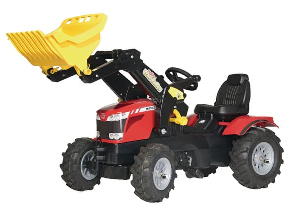 Rolly Toys Massey Ferguson 7726 Pedaltraktor med frontlæsser