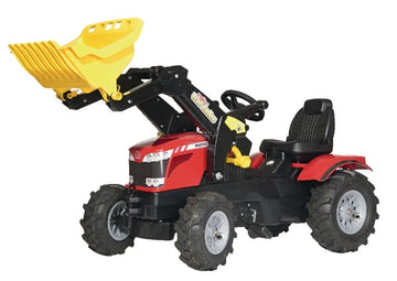 Rolly Toys Massey Ferguson 7726 Pedaltraktor med frontlæsser
