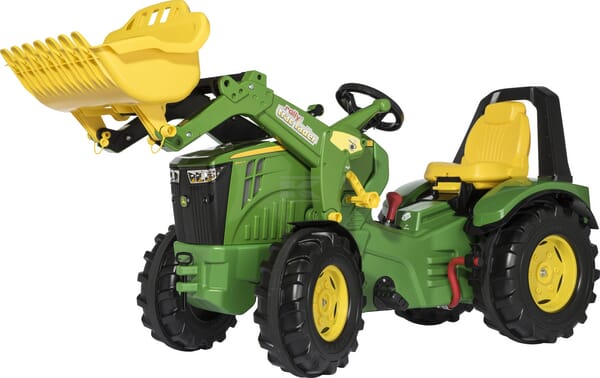 Rolly Toys X-Trac John Deere 8400R med frontlæsser