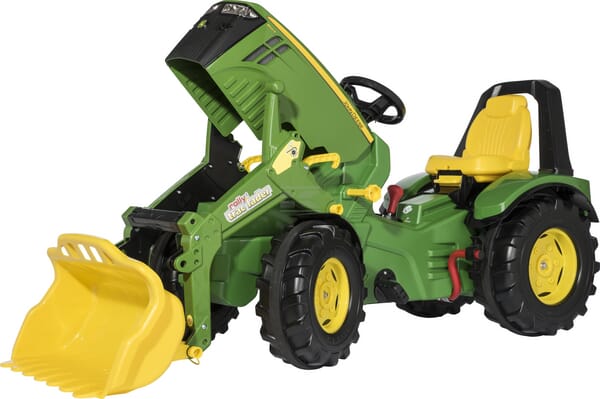 Rolly Toys X-Trac John Deere 8400R med frontlæsser