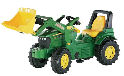 Rolly Toys Pedaltraktor John Deere 7930 med frontlæsser