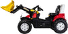 Rolly Toys Pedaltraktor Steyr 6300 TERRUS CVT med frontlæsser