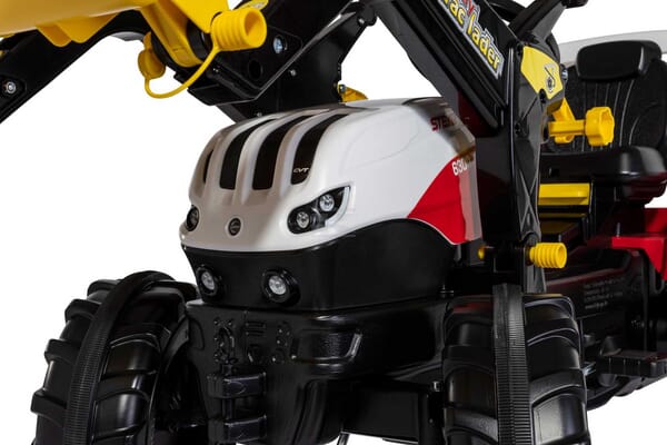 Rolly Toys Pedaltraktor Steyr 6300 TERRUS CVT med frontlæsser