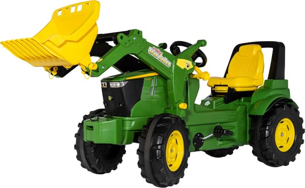 Rolly Toys John Deere 7310R Pedaltraktor med frontlæsser