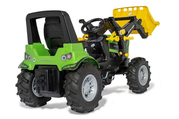 Rolly Toys Deutz Agrotron 8280TTV Traktor med frontlæsser og dæk