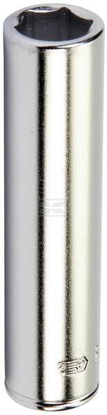 Facom 1/4" Topnøgle, 8 mm, 6-kant, Lang