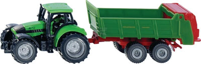 DEUTZ-FAHR Traktor med Universalspreder Legetøj