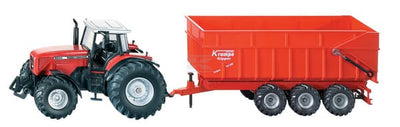 Massey Ferguson Traktorlegetøj med Trailer