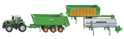 DEUTZ-FAHR Joskin Trailersæt - Legetøjstraktor