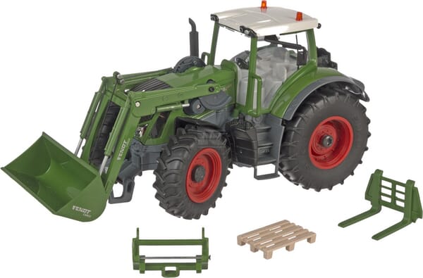 Fendt 933 Vario Traktor med Frontlæsser & Appstyring