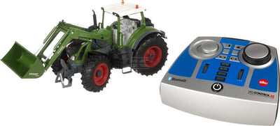 Fendt 933 Vario Traktor med Frontlæsser & Bluetooth-styring