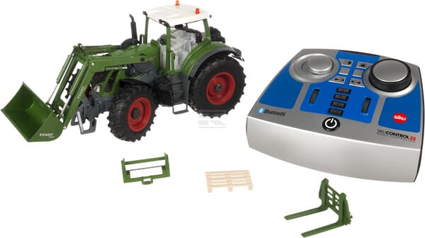 Fendt 933 Vario Traktor med Frontlæsser & Bluetooth-styring