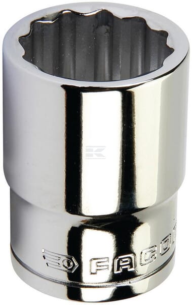 Facom Topnøgle 1/2" 19 mm 12-kant