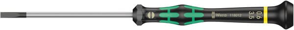 Facom Elektronik-skruetrækker til lige kærv, 0.6x3.5x80 mm