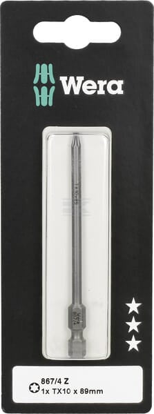 Facom Torx Bit TX10, 89 mm lang